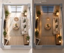 理想のお部屋の完成イメージを作成します 家具購入前に家具配置からおしゃれな空間づくりまでご提案 イメージ5