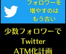 少数フォロワーでのTwitter運用の極意教えます Twitterで鬼効率＆収益化を実現するステップを紹介 イメージ1
