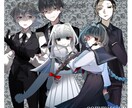 キャラクター立ち絵制作承ります ゲーム・動画等の立ち絵、SDイラスト、一枚絵を描きます イメージ5