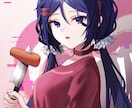 可愛い女の子イラストをお届けします アイコン・動画配信・グッズ・SNSなど、幅広い用途に対応可 イメージ5