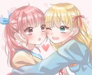可愛い女の子のアイコンイラストかきます パステルカラーの可愛いイラストご希望の方ぜひ イメージ3