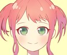 アニメ塗りアイコン・イラスト作成します 【商用利用無料】SNS・ブログアイコンや動画素材にも使える！ イメージ1