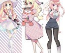 キャラクタータッチのアイコン制作します 明るい色使いのものが得意です！ イメージ4