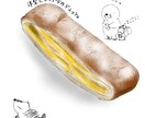 あなたの作ったパンやお菓子のイラストを描きます 現役のベーカリーシェフが独自の視点で描きます！！ イメージ6