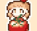 季節イベントのイラスト描きます ミニキャラから頭身イラストまで対応可能です イメージ3