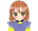 丸めのアイコン描きます ゆるーくイラストお描きいたします＾＾ イメージ5