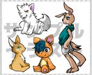 あなただけの動物キャラクター作成します 商用利用可！修正5回まで無料！納得いくまで対応します♪ イメージ2