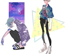 イラスト全般制作承ります アイコン/ヘッダー/MV/グッズ/表紙/幅広く対応いたします イメージ3