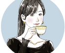 写真代わりに使える◎温かみのあるアイコンを描きます 水彩のやさしさで安心感ある印象に！|商用◎|似顔絵風|副業 イメージ3