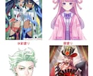 キャラクターデザインいたします 「キャラクターデザイン・3面図・絵柄寄せ可能！」 イメージ2