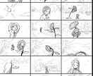 様々な漫画を作成します 漫画を作りたいあなたに、絵コンテ、漫画作成 イメージ2