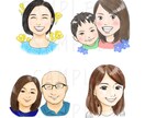 ほんわか優しい似顔絵描きます プレゼントや記念日、ビジネスまで幅広くお使い頂けます イメージ3