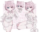 イラストの詰め合わせを描きます SNSアイコン・配信・オリキャラ・コテキャ・VTuber様等 イメージ1