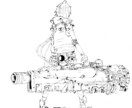 キャラクター、モンスター系のイラストを提供します スタイリッシュな作品をつくりあげます。 イメージ3