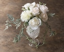 造花で結婚式のテーブルアレンジ作ります 生花禁止の会場にも最適です。カラー、花材等ご相談ください イメージ5