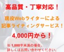 高品質・丁寧対応！ブログ記事・文章作成の代行します 法律・金融・IT・リフォームなど専門性の高いジャンルも執筆！ イメージ1