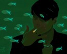 雰囲気と物語的なイラストを描きます 商業経験１０年　まずはお問い合わせください！ イメージ2