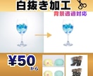 最短当日！楽天やAmazon用写真の白抜き承ります amazon等ECサイト、パンフレット、ブログ用など イメージ1