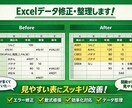 Excelのデータ整理などを丁寧にサポートします 安心して任せられる実務レベルの対応です イメージ1