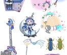 立ち絵を描きます Vライバー立ち絵、TRPG、アクスタ等に使用可能！ イメージ10