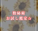 数秘術お試し鑑定します あなたのごく一部のことをお伝えします イメージ1