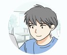 プロのデザイナーがシンプル似顔絵描きます リアル過ぎないおしゃれでゆるい似顔絵です イメージ3