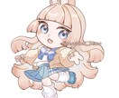 グッズ用SDイラスト制作します 可愛くて動きのあるイラスト制作いたします！商用利用可！ イメージ1