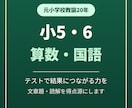 元小学校教諭が小5・6の算数国語を得点源に育てます テストで安定して結果につながる算数と国語の力を育てます イメージ1