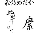 書道家が唯一無二の筆文字ロゴを創作いたします 墨の濃淡と余白の美で、あなたの想いを込めたロゴを創ります イメージ3