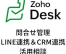 ZohoDeskの活用・カスタマイズの相談乗ります LINE問い合わせ対応やCRM連携で問い合わせ対応業務効率化 イメージ1