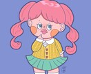ファンシーポップなアイコンイラスト描きます ポップでかわいいアイコンを制作します。 イメージ4