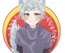 鮮やかで可愛いイラストを制作いたします 商用利用無料！SNSアイコンになどにご利用ください！ イメージ4