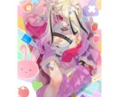 イラスト・一枚絵承ります 鮮やかで目を惹く一枚をお届けします イメージ2