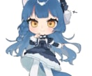 VRCアバターやオリジナルキャラのイラスト描きます SNSアイコンにも使える、デフォルメ系イラストです イメージ1