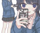 可愛いイラスト描きます SNSアイコン、ヘッダー、一枚絵など制作します！ イメージ3