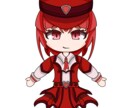 かわいい女の子ミニキャラアイコン描きます あなただけの可愛いミニキャラ作ります イメージ1