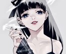 納期12日〜ご希望に沿ったイラスト制作いたします 少し暗めで雰囲気のあるイラストが得意です。 イメージ5