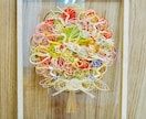 大きな花束の水引アートを作成します 【スピード仕上げ対応】【オプションにないご要望も相談可♪】 イメージ2