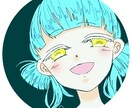 SNSやLINE用のアイコン描きます 【あなたを印象づけるアイコンを作成します！】 イメージ6