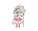 ゾンビをメインにイラスト作成します 可愛くてちょっと不気味、ゾンビの魅力をあなたに！ イメージ6