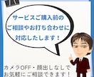 ビデオチャットでのご相談やお打ち合わせをいたします サービスご購入前のご相談やお打ち合わせに対応したします！ イメージ1