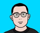 おしゃれなでシンプル似顔絵描きします アイコンにおすすめ！センス際立つアート描きます！ イメージ3