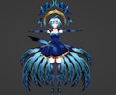 キャラデザから2Dモデリング制作します Vtuberの全てが揃う！待機・EDアニメ付きまで対応 イメージ10
