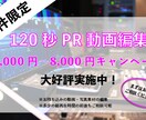 先着10件限定！！120秒動画を最安価で編集します お持ちの写真動画素材が、プロの編集力で見違えるPR映像に！ イメージ1