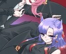 綺麗系ファンタジーな女の子を描きます あなたの好みのモチーフをかわいい女の子にデザイン！ イメージ4