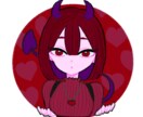 デフォルメアイコン描きます 【ちょっとダークな女の子・男の子が得意です】 イメージ2