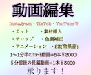 動画編集承ります YouTube、ショート、リール、TikTok等の動画編集 イメージ1