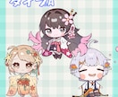 vtuber,TRPGなどSDイラストお描きします ふんわりしたマスコットの様なミニキャラどうですか？！ イメージ2