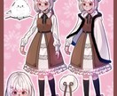 修正無制限!!ご希望のイラスト作成します 美人で可愛いイラストをお届けします❁⃘*.ﾟ イメージ3
