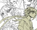 シンプルで簡易な人物イラストを安価で描きます 簡易イラストなので最短で半日で納品できます イメージ4